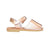 Toddler Rose Gold Metallic Avarca - Shoeq